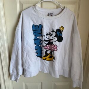 Disney Mickey & Co. cropped sweatshirt